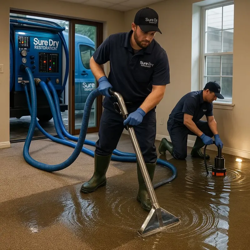 Water Extraction and Removal process in East Norwich, NY